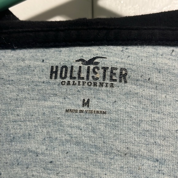 Hollister cotton pullover long sleeve with front pockets 👕 size M - Picture 5 of 7